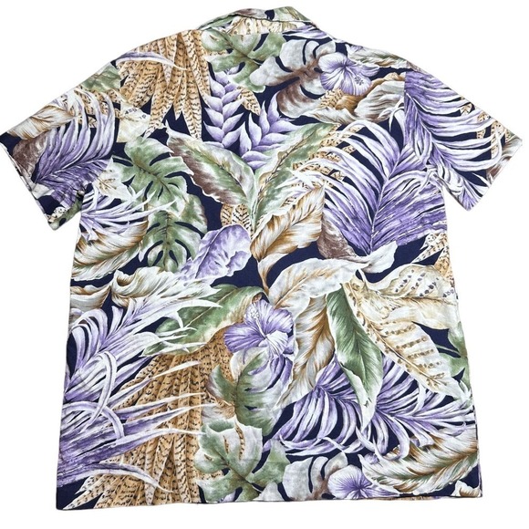 Hilo Hattie The Hawaiian Original Vintage Womens Floral Button Front Shirt SZ L - Picture 5 of 7